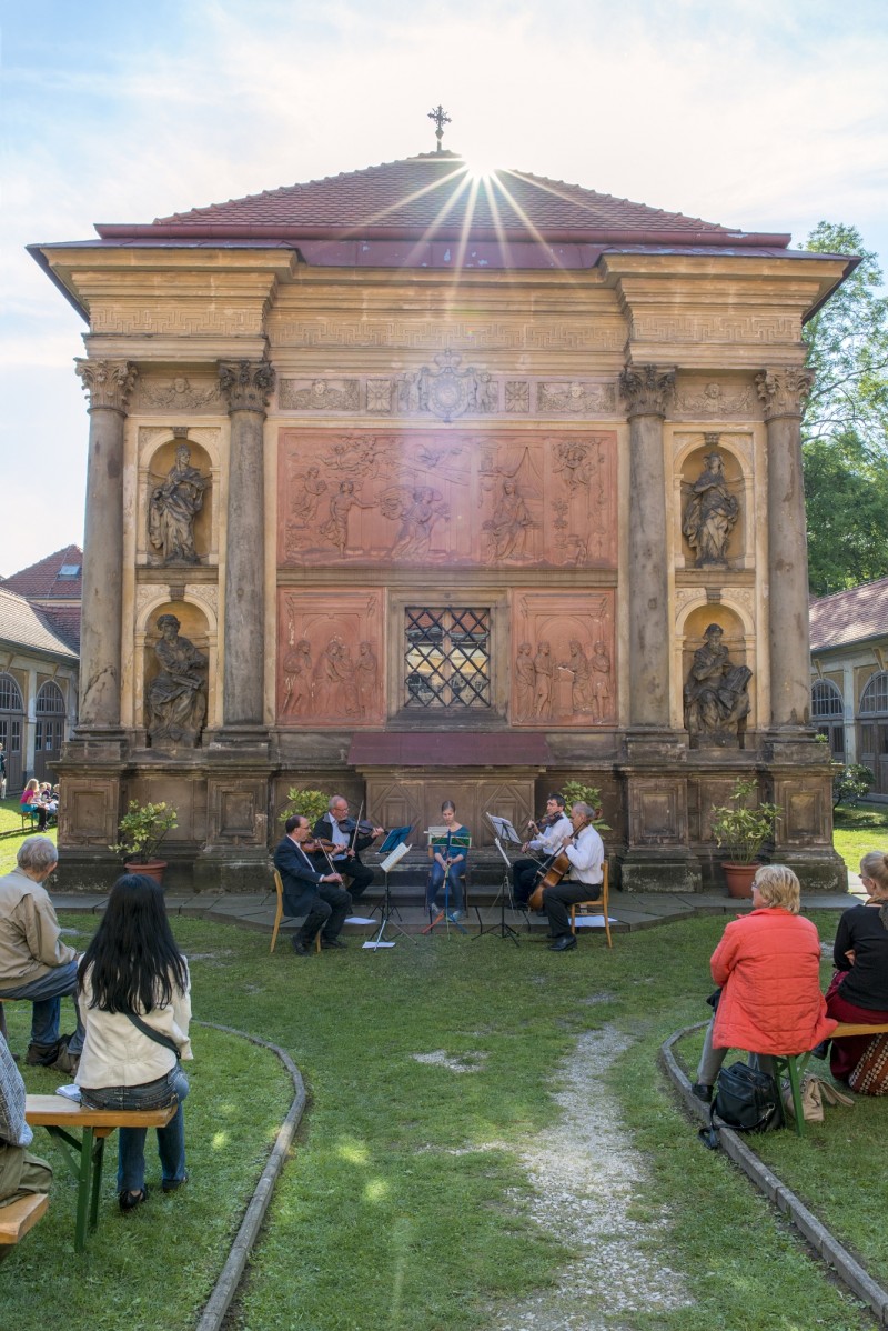 Loreta Rumburk, Loretánské slavnosti 2013, vystoupení sboru ze SRN, foto Jiří Stejskal