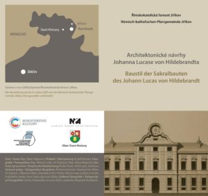 Stálá výstava Architektonické návrhy Johanna Lucase von Hildebrandta, Titulní list skládanky