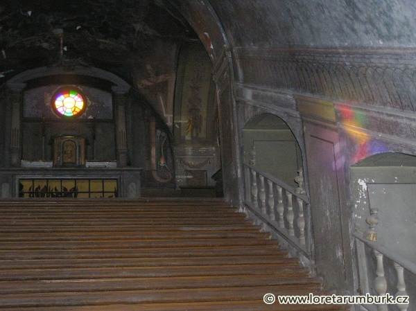 7, Svaté schody, Loreta v Rumburku, výchozí stav, foto Klára Mágrová, 2007
